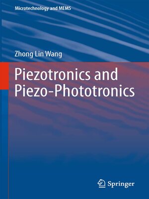 cover image of Piezotronics and Piezo-Phototronics